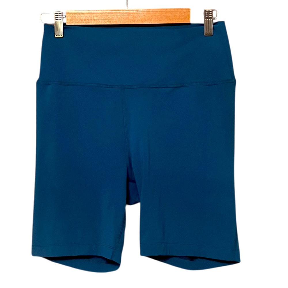 Outdoor Voices Blue Bike Shorts